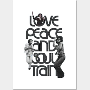Retro Love And Soul Train Posters and Art